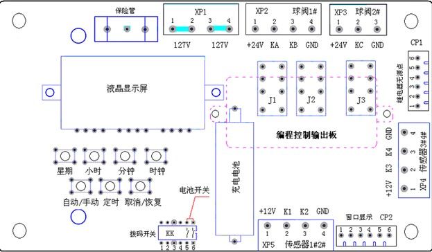 多功能?chē)婌F接線(xiàn)圖