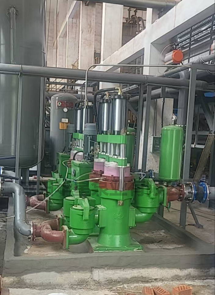 YBH400陶瓷柱塞泵污水處理使用現(xiàn)場